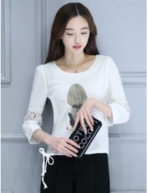 blouse korea T2946