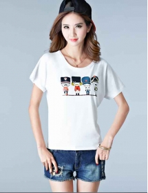 kaos wanita import T2956