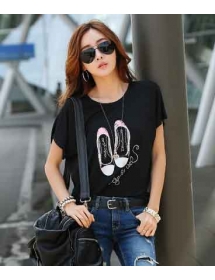 kaos wanita import T2957