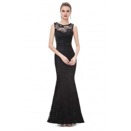 long dress brukat D3057