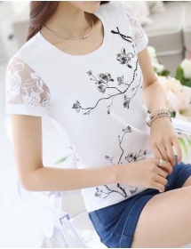 blouse wanita korea T2964