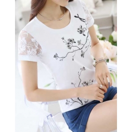 blouse wanita korea T2964