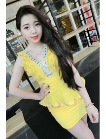 mini dress pesta D3105