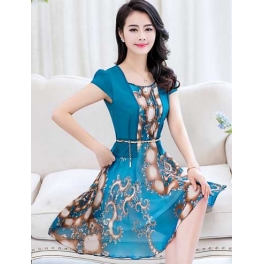 dress korea D3117