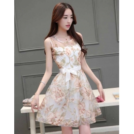 dress korea d3128