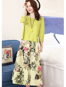 setelan wanita korea D3134