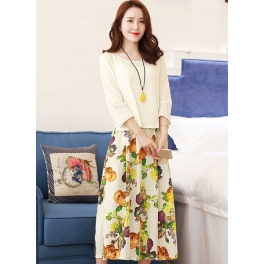 setelan wanita korea D3135