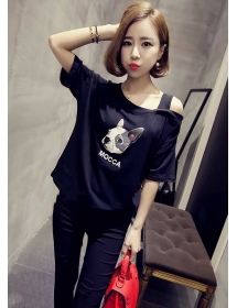 blouse wanita import T3037