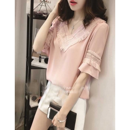 blouse wanita korea T3040