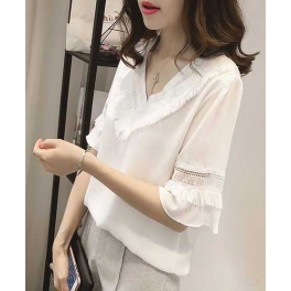 blouse wanita korea T3042