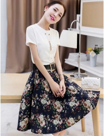 setelan wanita korea D3161