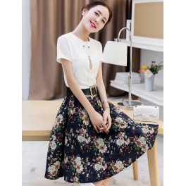 setelan wanita korea D3161