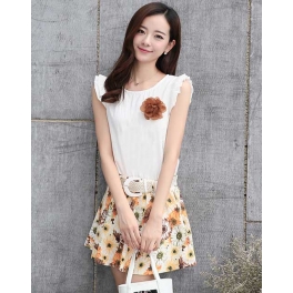 setelan wanita korea D3044