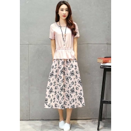 setelan wanita korea D3173