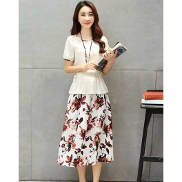 setelan wanita korea D3174