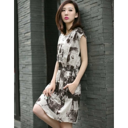 dress wanita import D3182