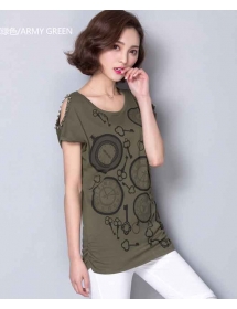 blouse wanita import T3074