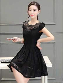 dress korea D3215