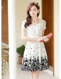 dress wanita import D3228