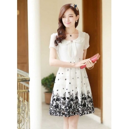 dress wanita import D3228