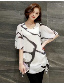 blouse wanita import T3109