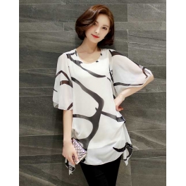 blouse wanita import T3109