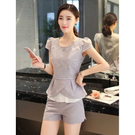 setelan wanita korea D3236