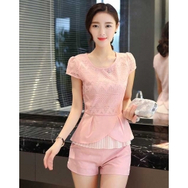 setelan wanita korea D3237