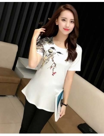 kaos wanita import T3112