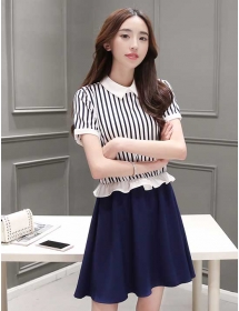 dress wanita korea D3261