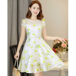 dress wanita korea D3262