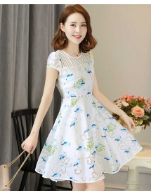 dress wanita korea D3264