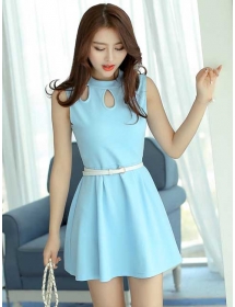 dress wanita import D3266