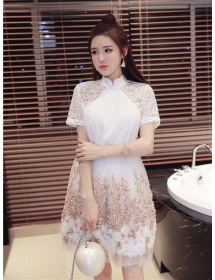 dress korea D3271