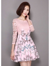 dress korea D3302