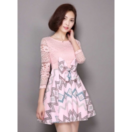 dress korea D3302