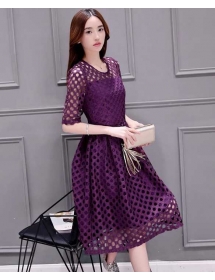 dress brukat import D3304