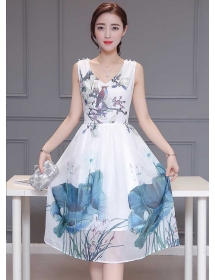 dress wanita import D3326