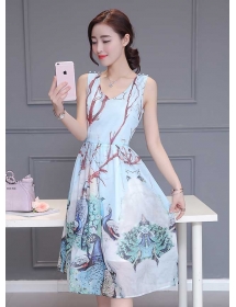 dress wanita import D3329