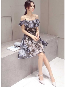 dress wanita import D3331