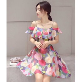 dress wanita import D3332