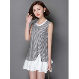 dress wanita import D3337