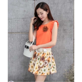 setelan wanita korea D3349