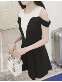 dress wanita import D3352