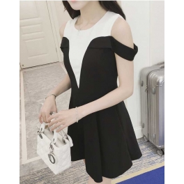 dress wanita import D3352