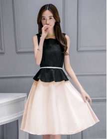 dress korea D3356