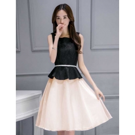 dress korea D3356