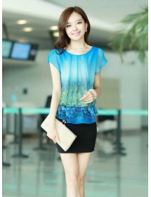 dress wanita import D3376