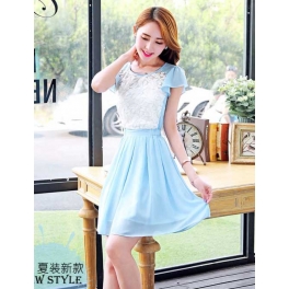 dress wanita import D3378