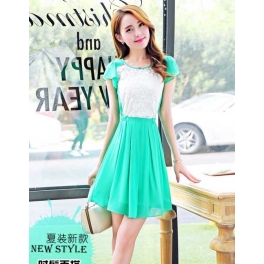 dress wanita import D3379